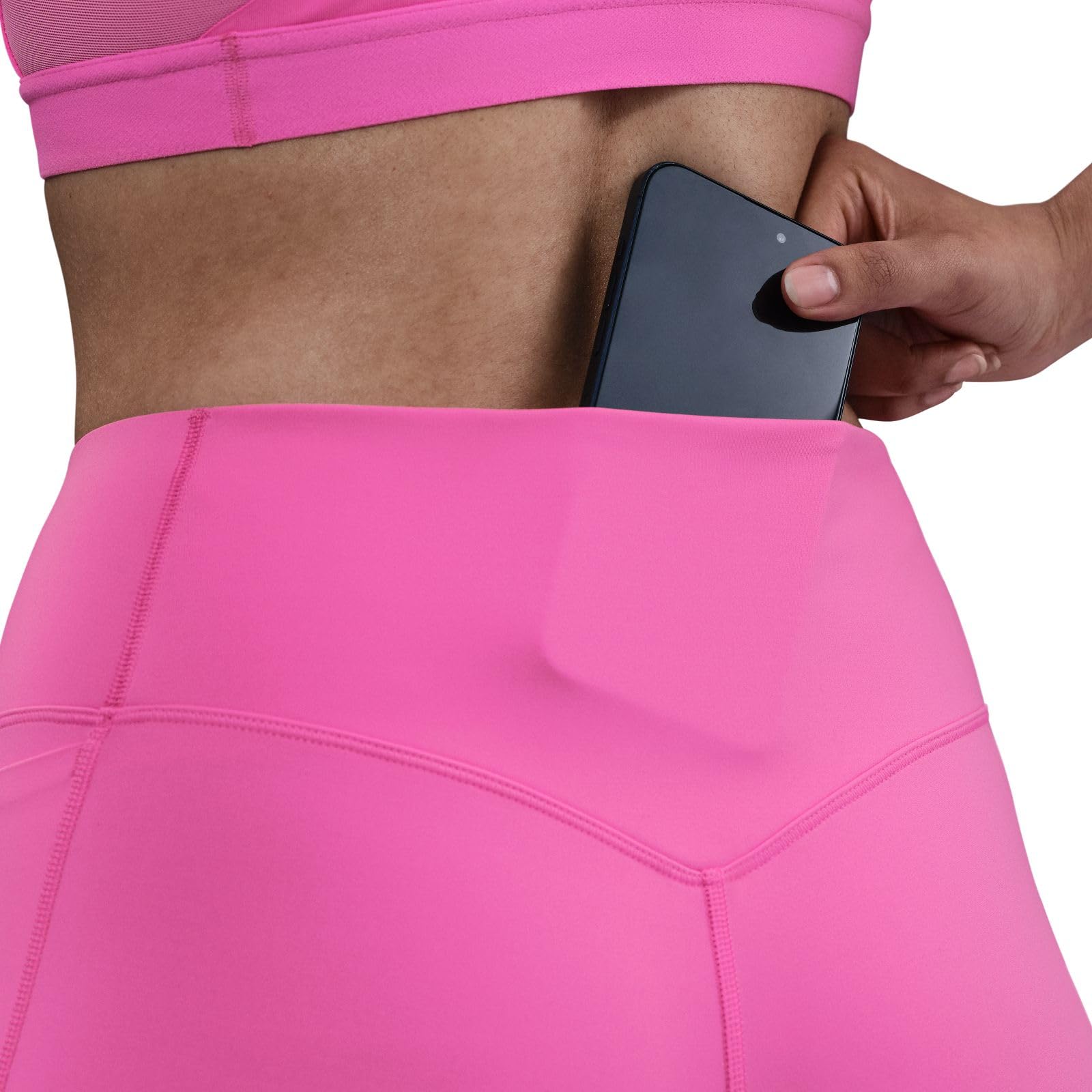 NIKE Universa Leggings de Longitud Completa, Talle Alto Y Sujeción Media con Bolsillos - Mujer - Pants Mujer