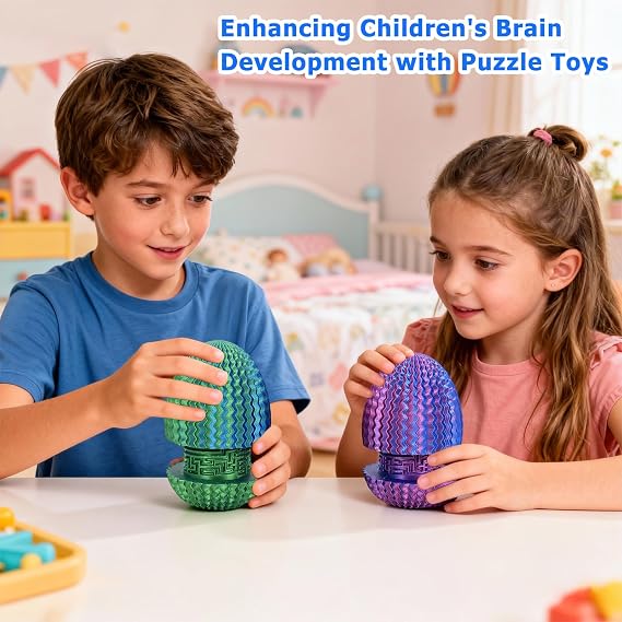 Money Puzzle Box for Cash Gift, Multi-Layer Maze Challenge with Laser-Engraved Map, Secure Compartment for Bills & Jewelry, Brain-Boosting Educational Toy, Ideal Birthday Christmas