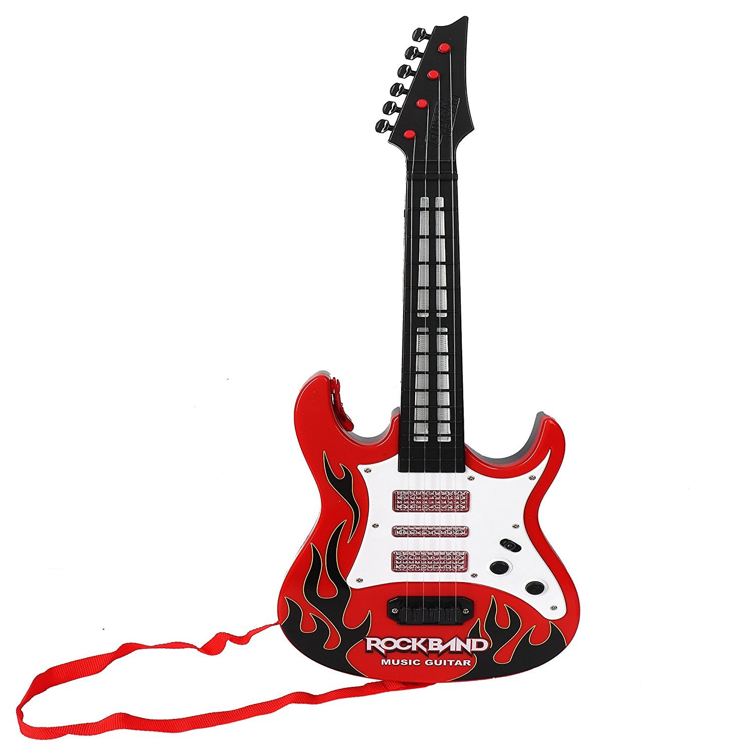 ANG Rock Band Musical Plastic Guitar for Kids