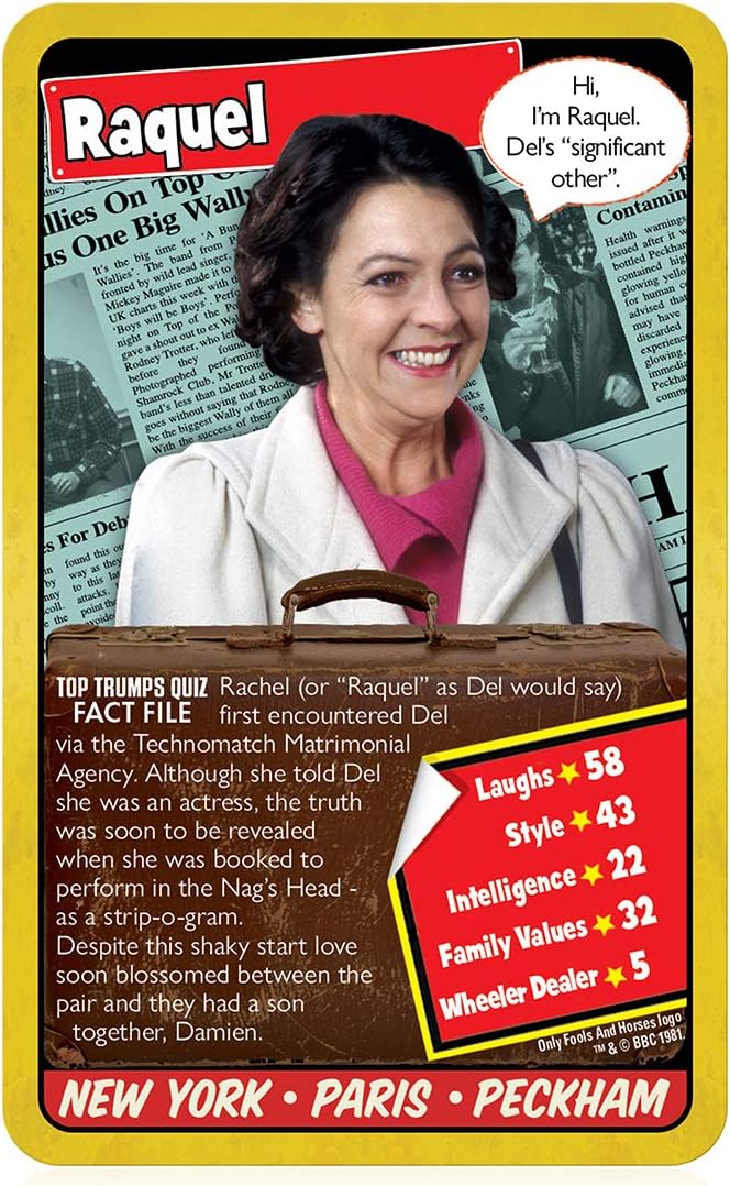 Top Trumps Only Fools and Horses Limited Editions Card Game, play with Rodney - Image 4