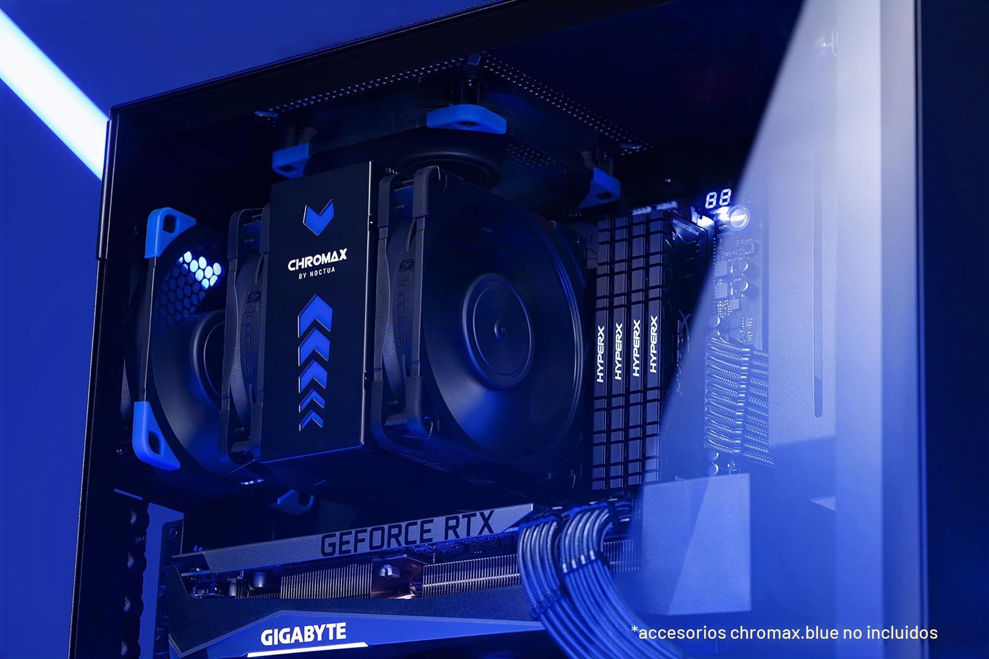 Noctua NH-U12A chromax.black, Disipador de CPU de 120 mm y una Sola Torre (Negro)