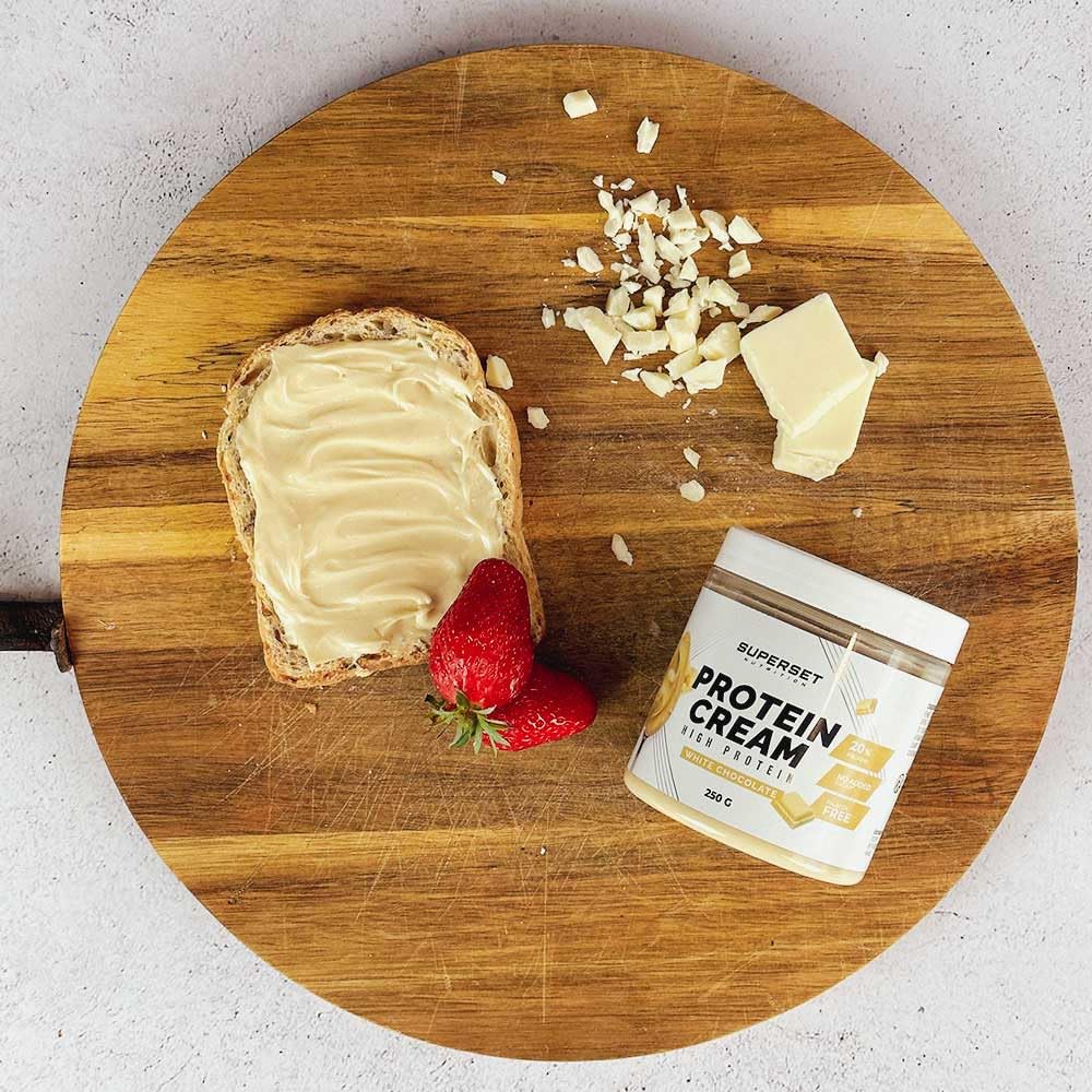 Superset Nutrition Protein Cream 250g Chocolate Blanco