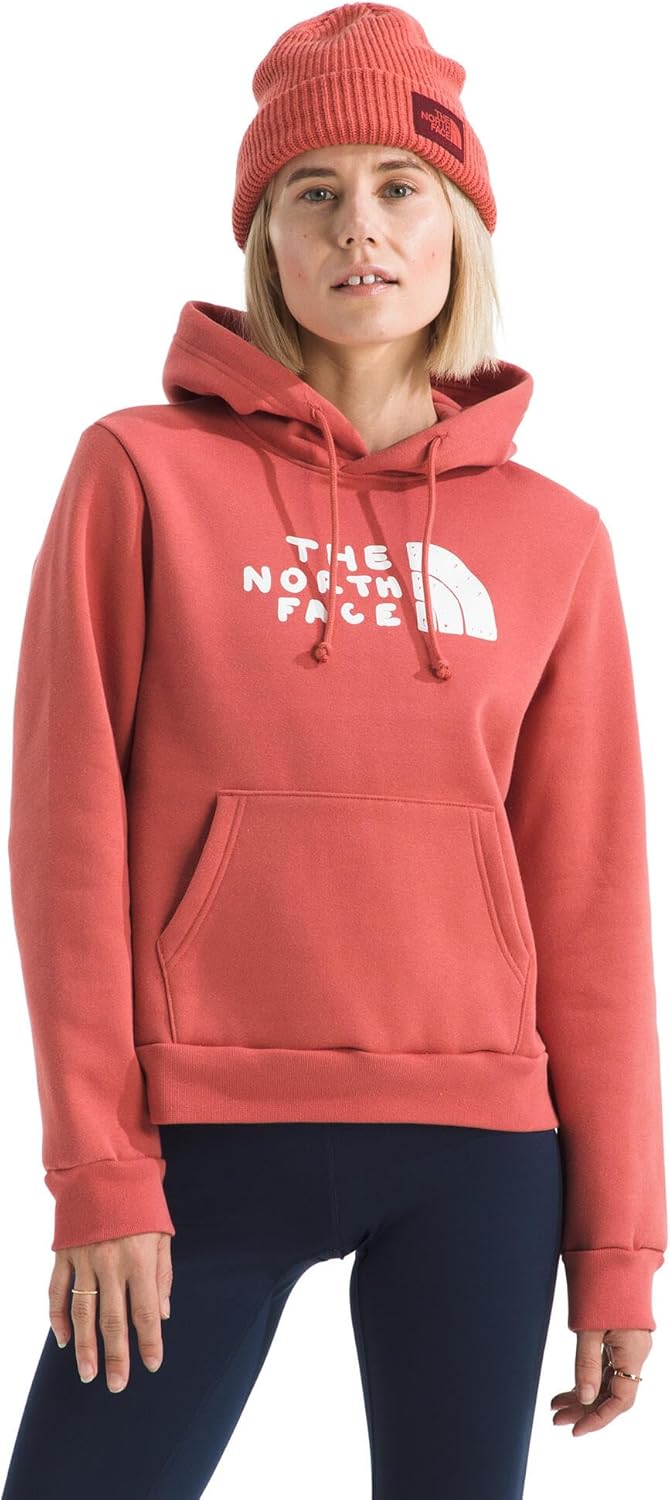 THE NORTH FACE womens Evolution Sketch Logo Half Dome Hoodie | Hood With Adjustable Drawcord, Kangaroo Hand Pocket