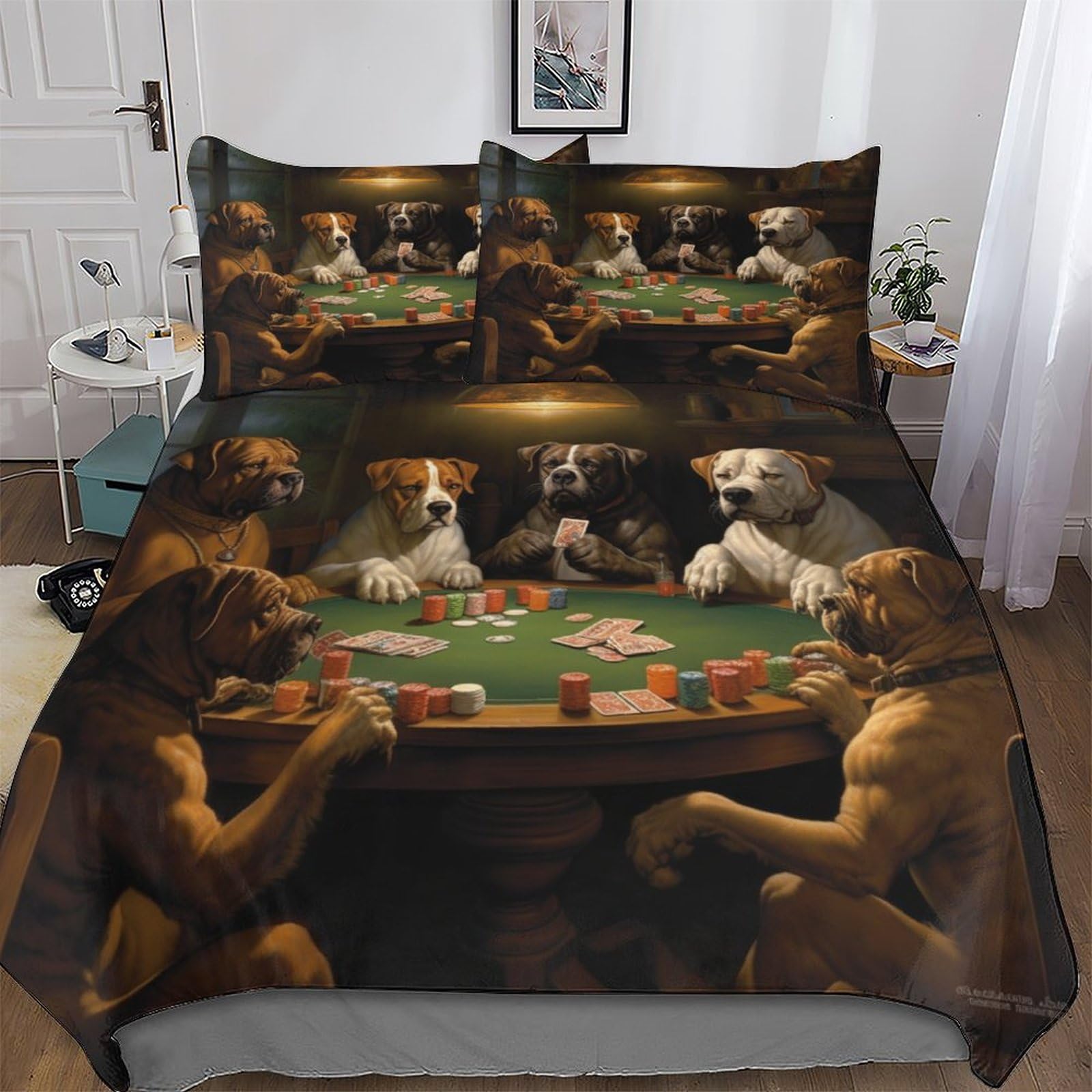 Housse de couette chien 220x240 en microfibre premium pour un sommeil haut de gamme