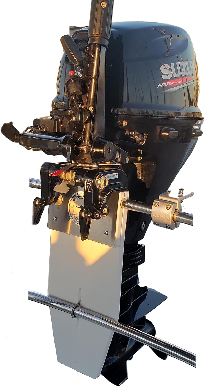 Marine Outboard Motor Engine Rail Mounting Bracket – 1 1/4 Inch – Model X 1.25 inch : Sports & Outdoors