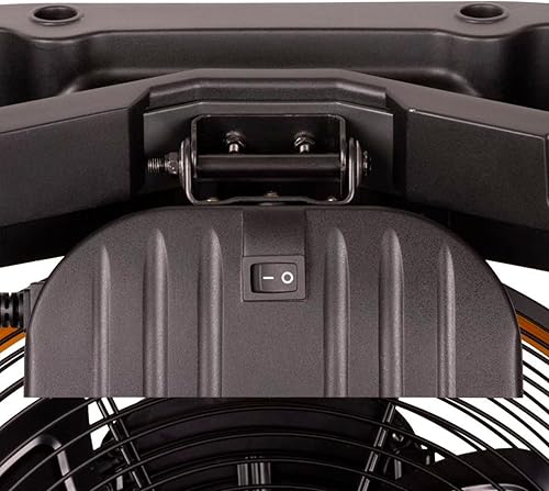 Miniatura 14 de Mule 52000-01 300 lbs. Capacidad Camión de mano 5 en 1 Taller móvil con ventilador integrado de 3 velocidades y luz LED