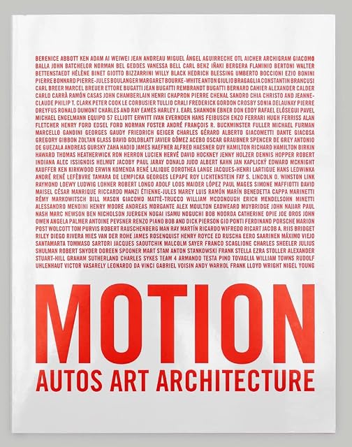 Portada de Motion. Autos, Art, Architecture