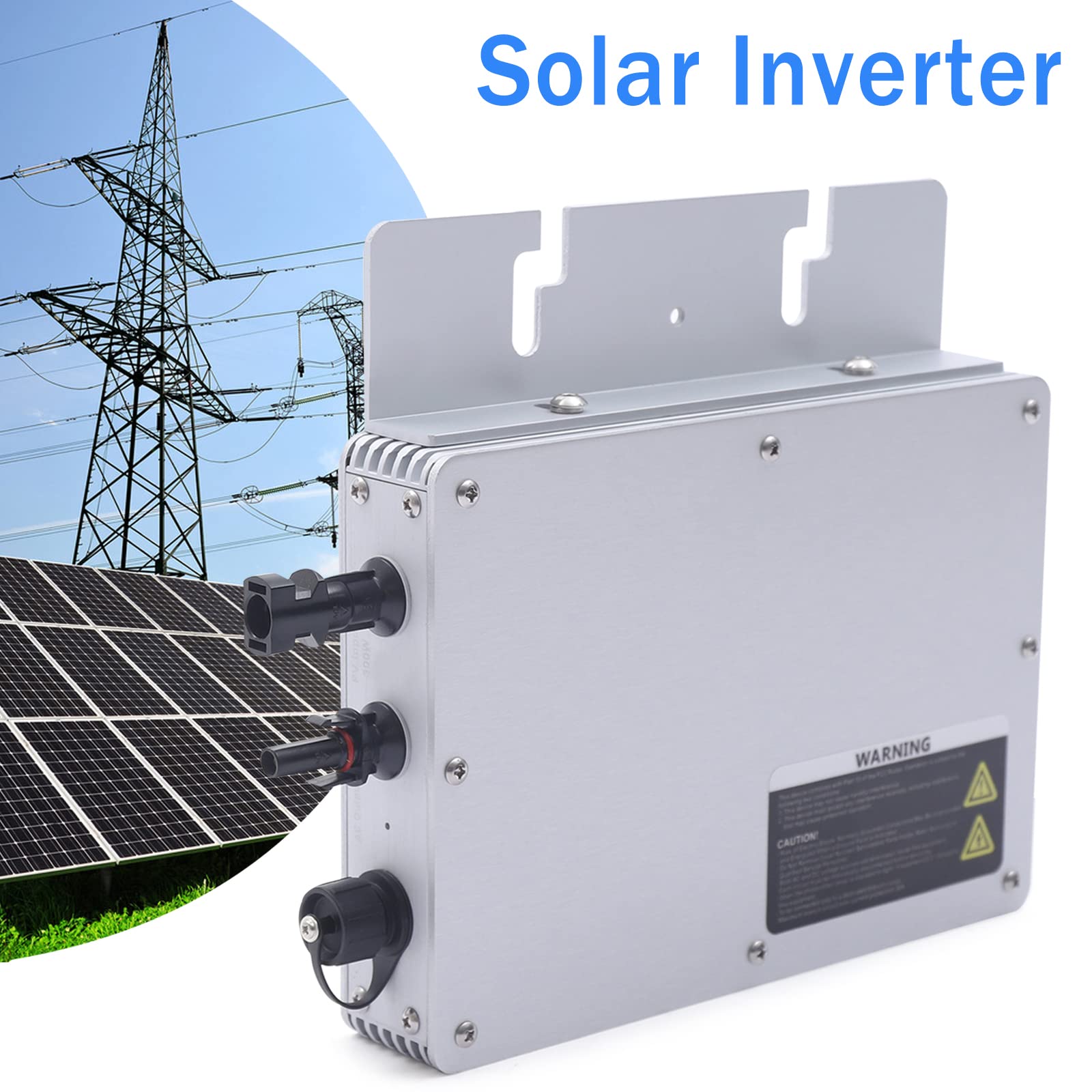 Micro inverter a griglia solare da 300 W, con indicatore LED, alta velocità di trasferimento di energia, controllo MPPT ad alte prestazioni, micro inverter, inverter da 220 V