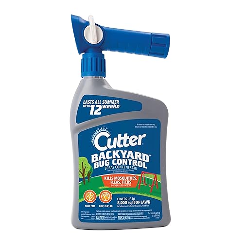 Cutter Backyard Bug Control Spray Concentrate, Mosquito Repellent, Kills Mosquitoes,