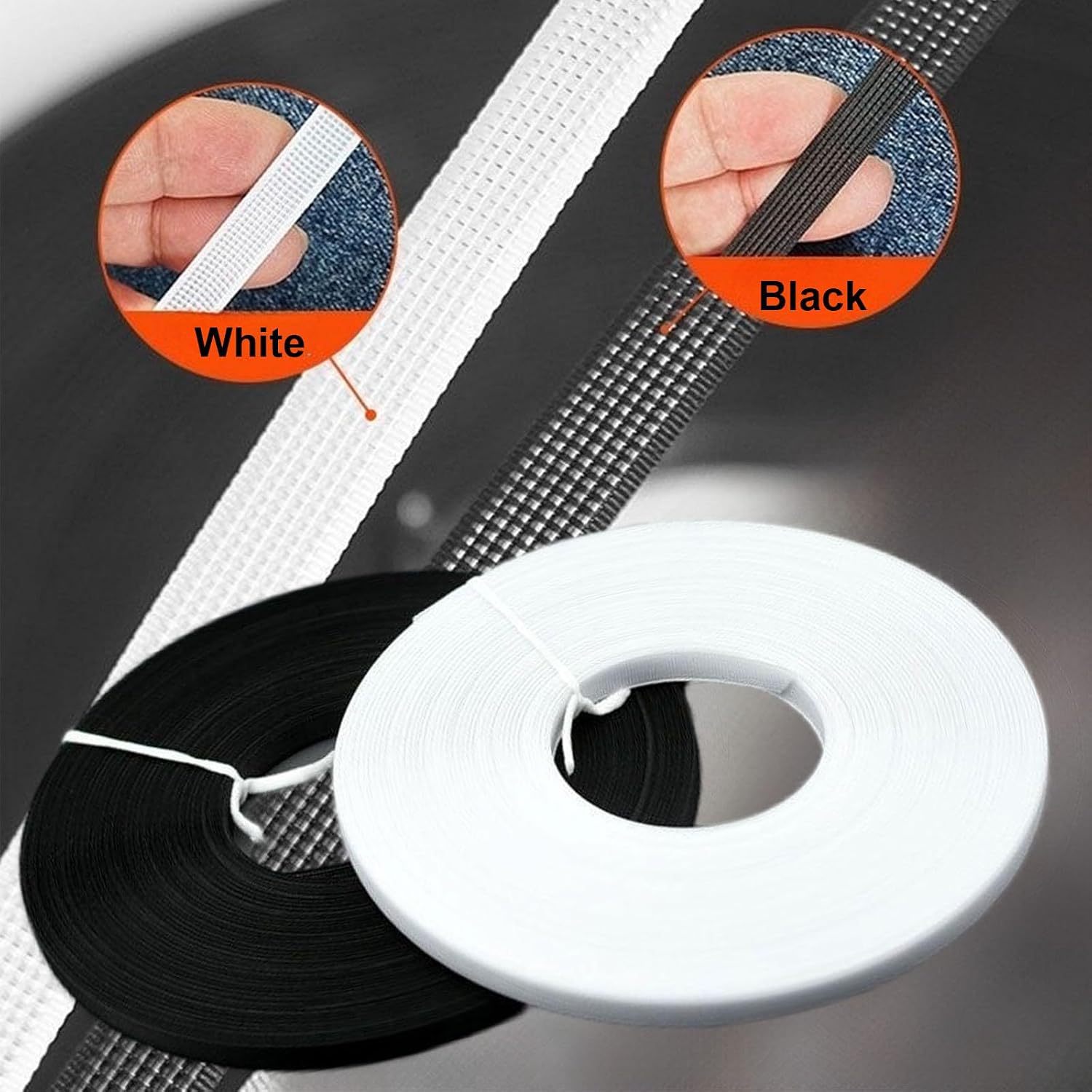 50yards 10mm Black Low-Density Boning for Sewing, to Meet Your Daily Work Needs, Can Be Used to Make Corsets, Bodycon Dresses, Bags, and Wedding Gowns