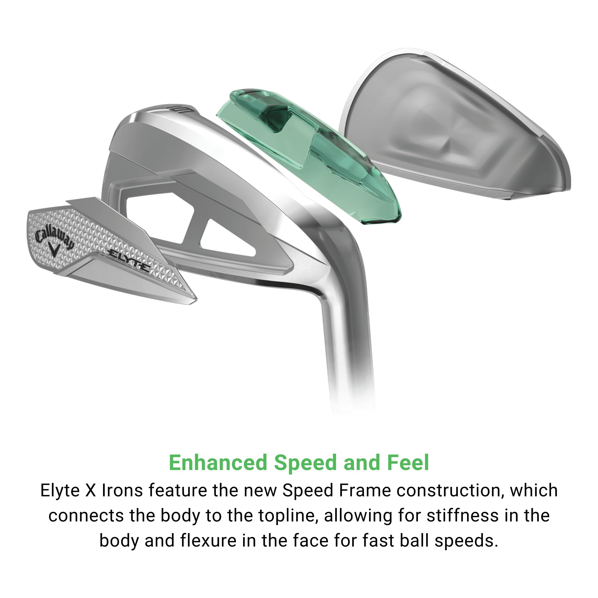 Callaway Golf Elyte X Individual Iron (7 Iron, Regular, Graphite, Right)