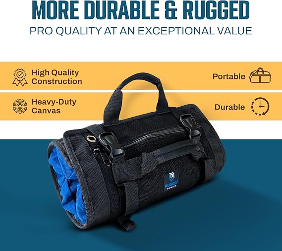 Rugged Tools Titan Deluxe Tool Roll