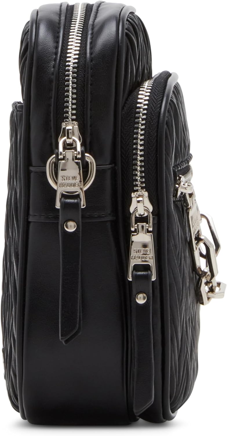 Steve Madden womens Steve Madden Damien Matelasse Crossbody - Image 5
