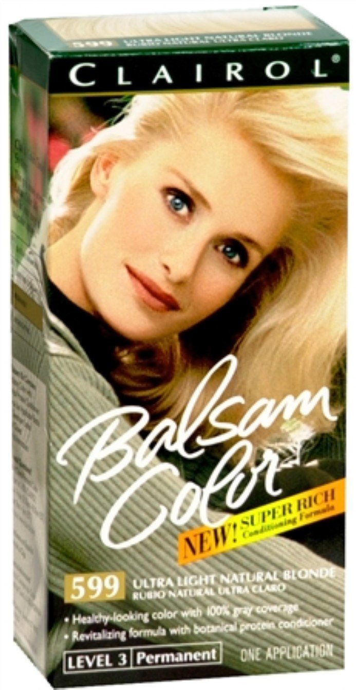 Balsam Permanent Color - 599 Ultra Light Natural Blonde 1 Each (Pack of 2)