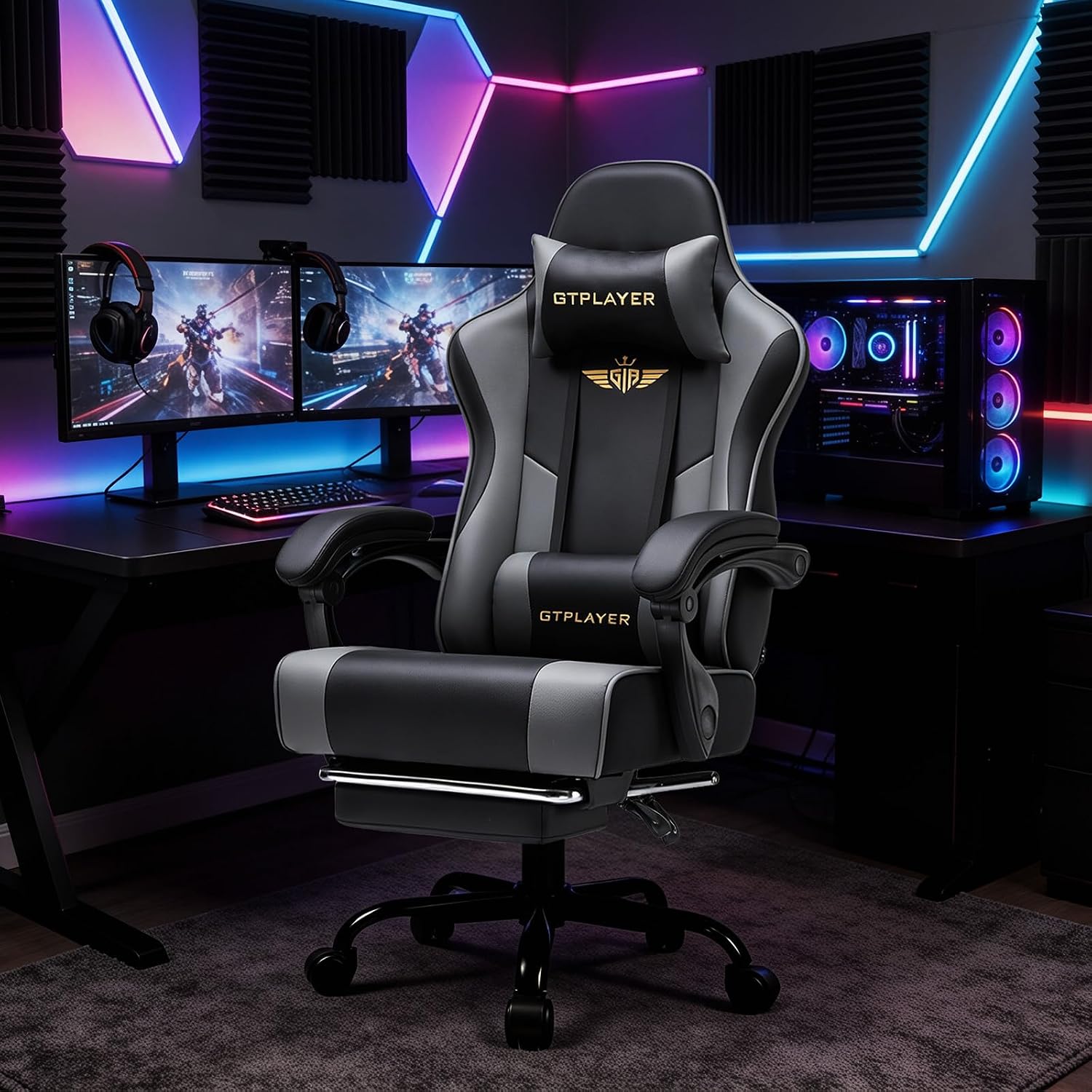 GTPLAYER Chaise de jeu ergonomique – Produktfoto