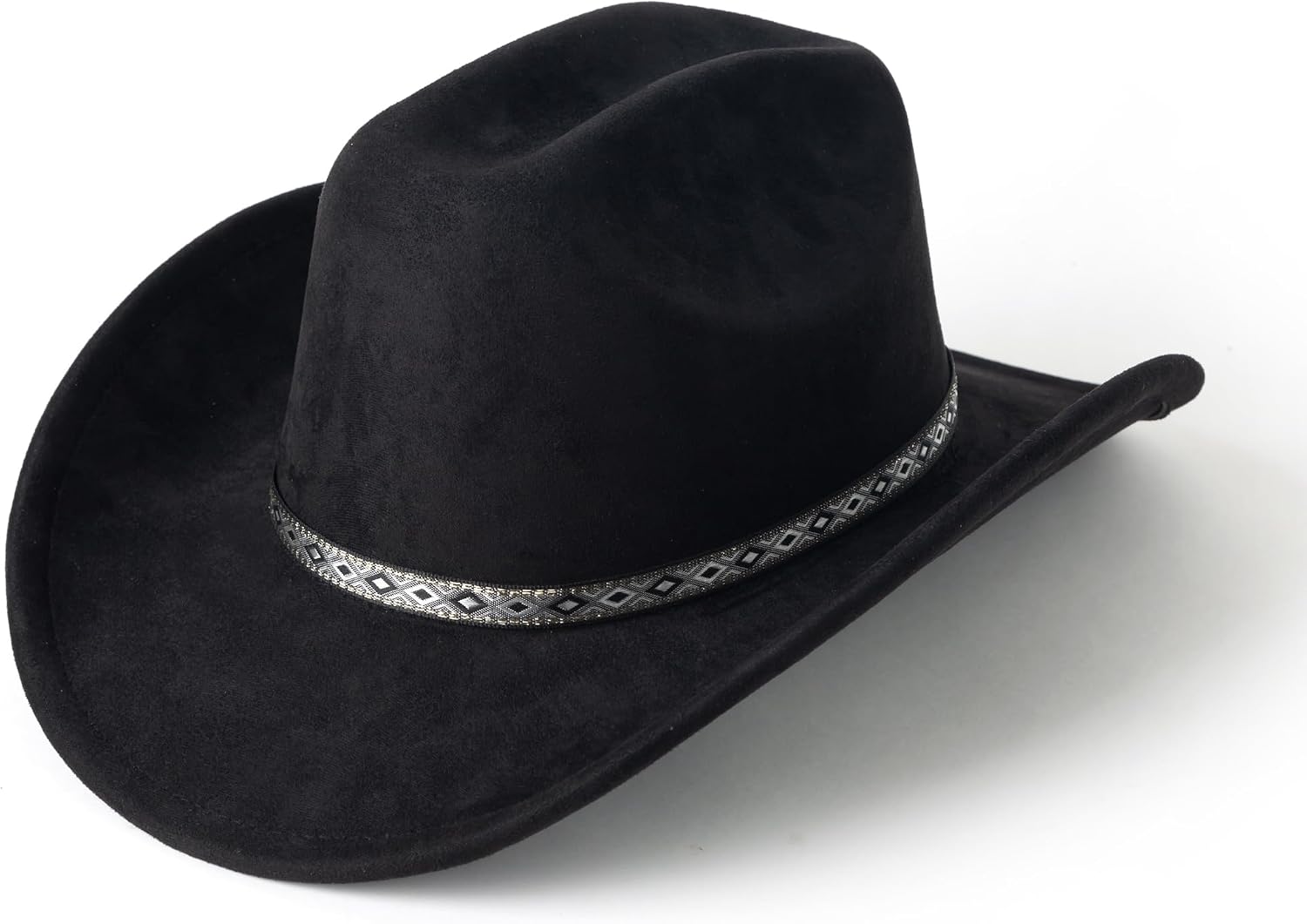 Suede Cowboy Hat Western Wide Brim Womens Hats Cowgirl Hats