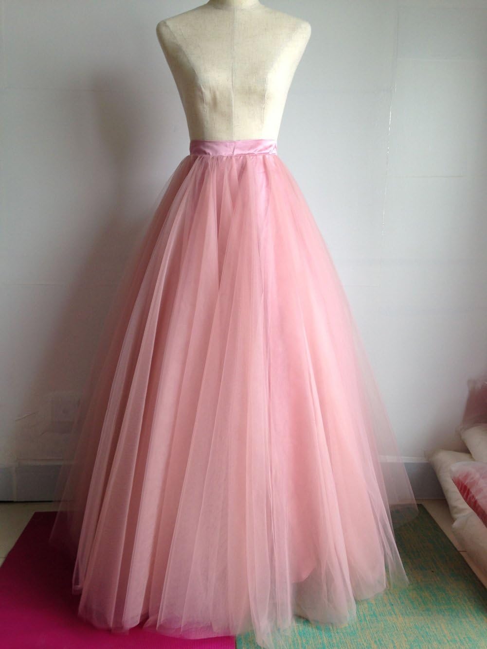 Women Tutu Tulle Skirt Bridesmaid Skirt Maxi Skirt Prom Skirt for Women