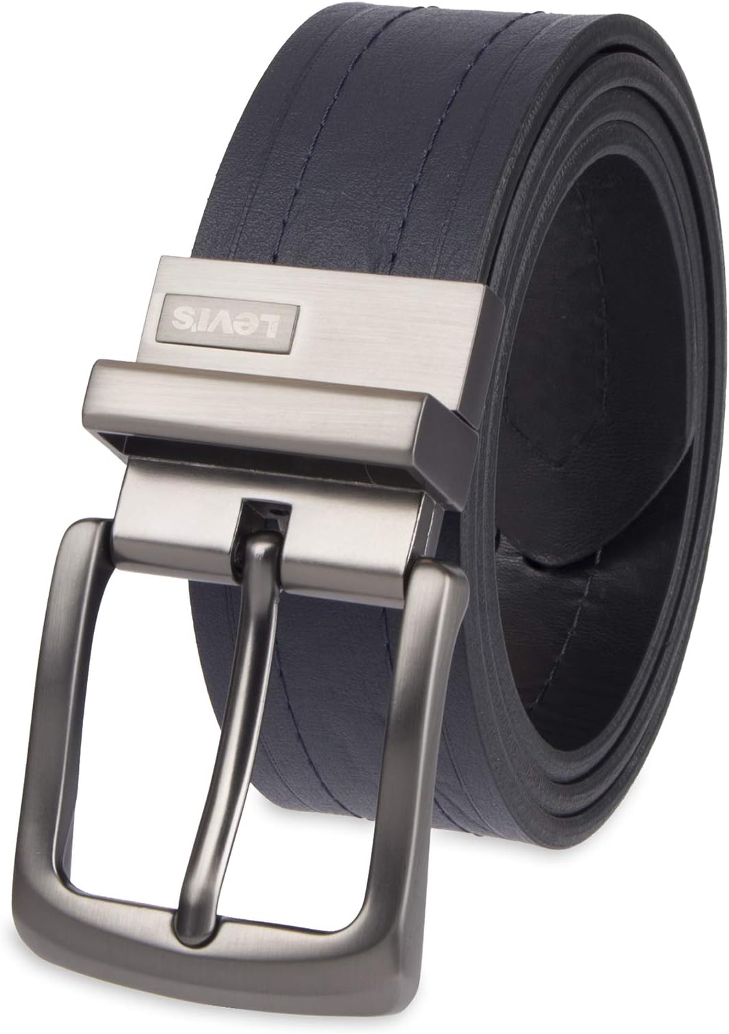 Levi's Men's Leather Reversible Belt (With Big & Tall Sizes)