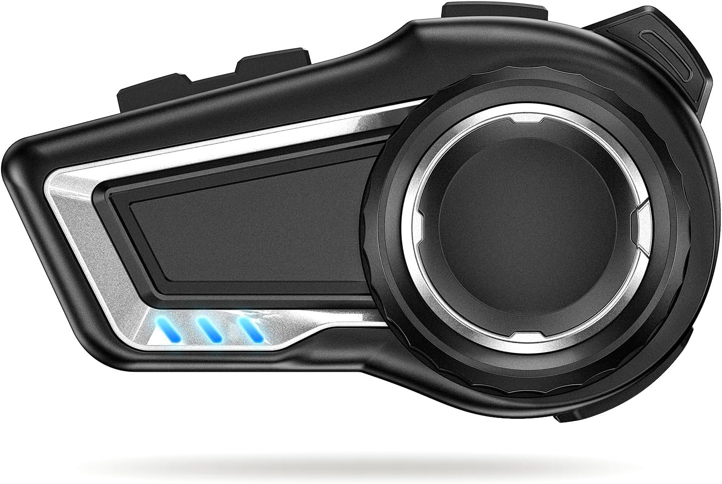 X10 Motorcycle Helmet Bluetooth Headset V5.4, 10-Rider Group Intercom Communication System, CVC & DPS Noise Cancellation, Music Share, 30-Hour Battery Life Helmet Speakers for Snowmobile/ATV