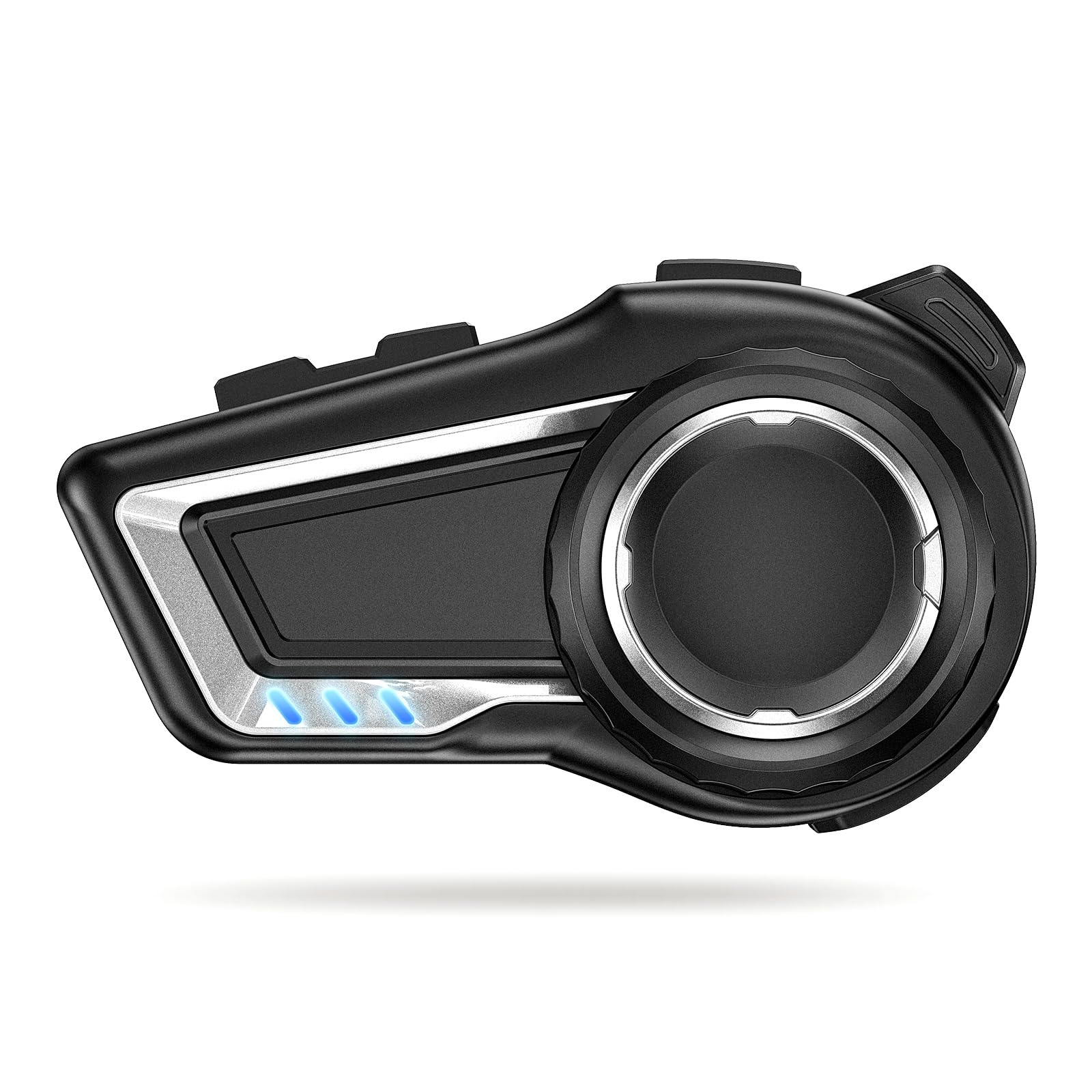 Chtoocy X10 Motorcycle Helmet Bluetooth Headset V5.4, 10-Rider Group Intercom Communication System, CVC & DPS Noise Cancellation, Music Share, 30-Hour