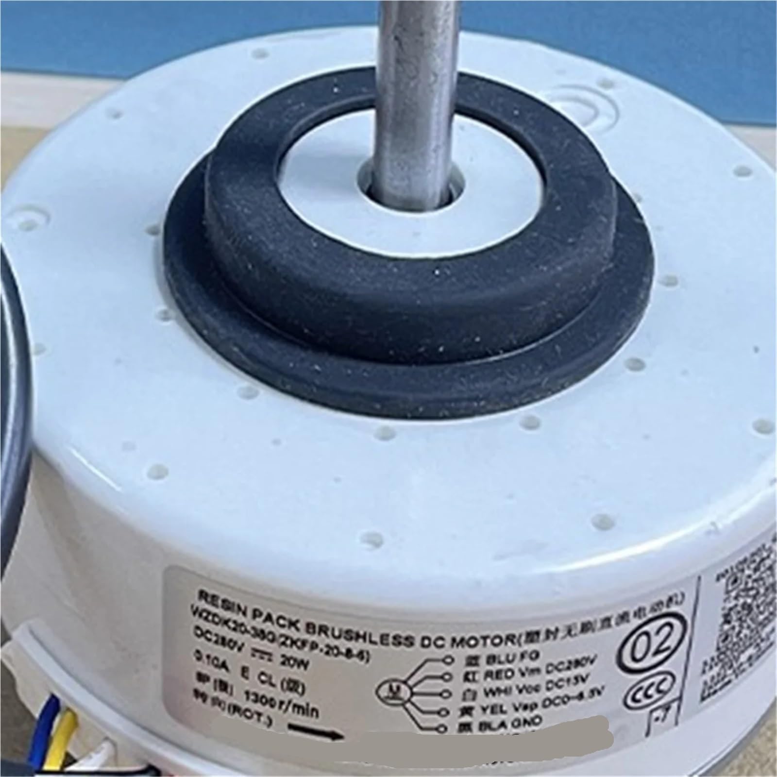 WZDK20-38G Klimaanlagen-Innenmotor (ZKFP-20-8-6) 20 W Bürstenloser DC-Lüftermotor For Den Haushalt