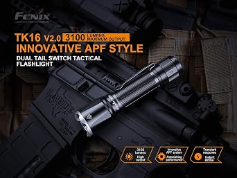 Fenix TK16 V2.0 3100 Lumen USB-C Rechargeable Tactical Flashlight