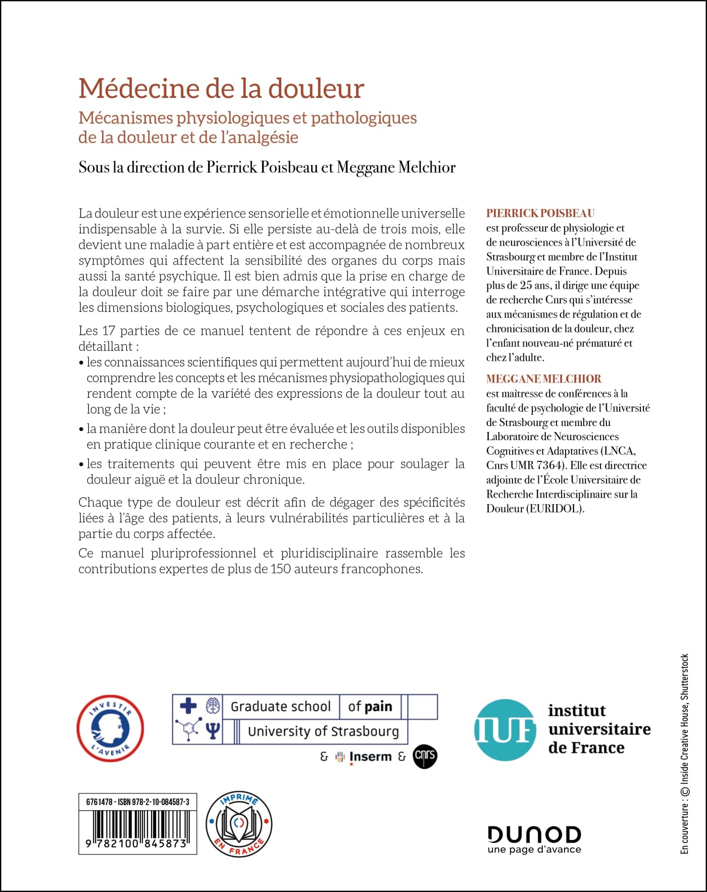 Médecine de la douleur: Mécanismes physiologiques et pathologiques de la douleur et de l'analgésie