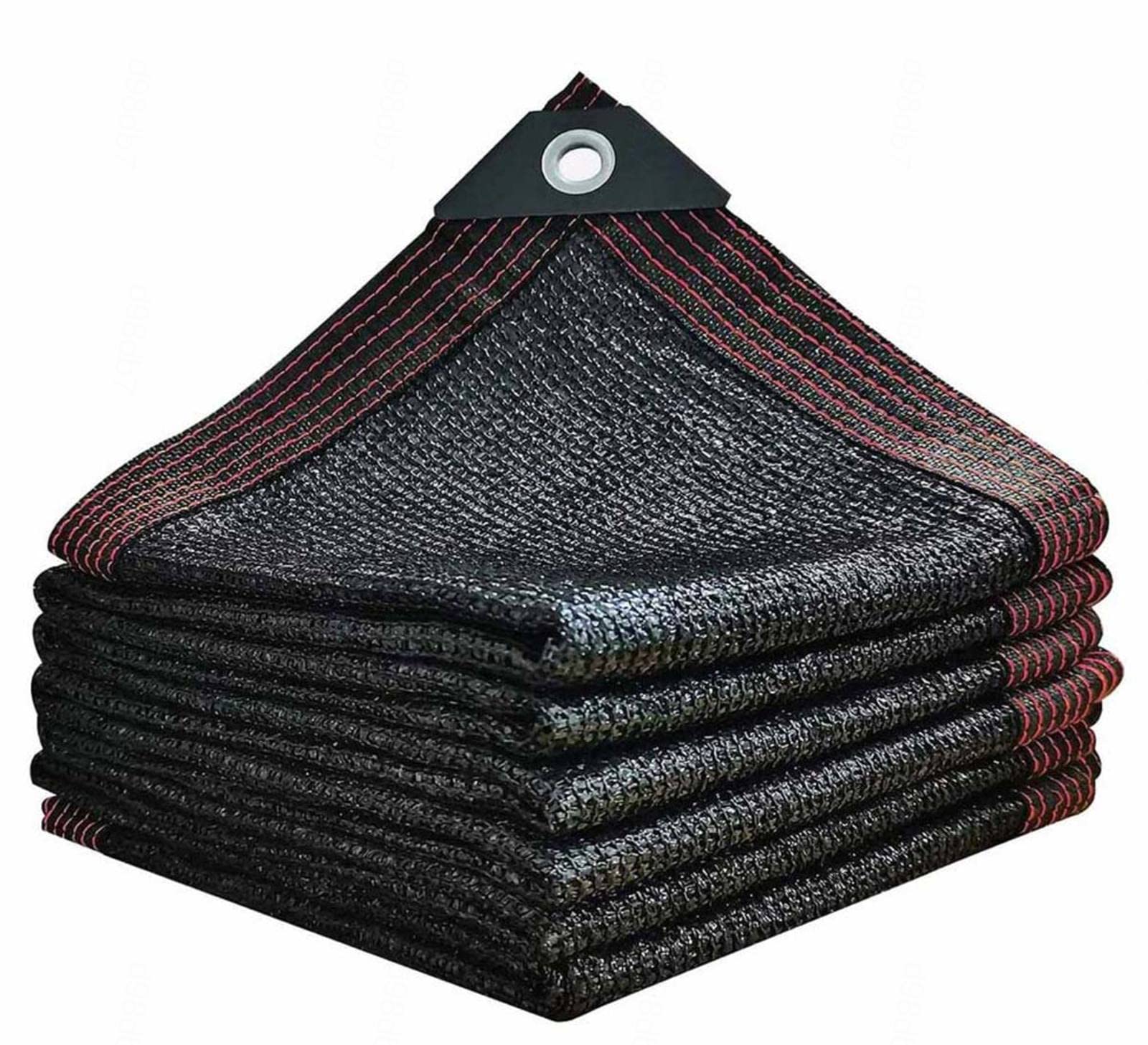 GLDYTVF Large 90% Shade Net for Garden Patio Balcony Breathable & Heat insulating Mesh Cloth Customizable Sizes Black 3x3m