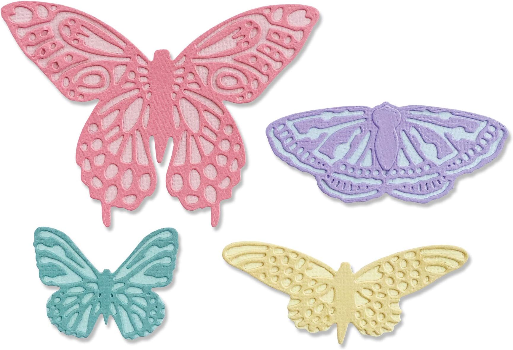 Sizzix Flutter on Thinlits Die Set by Jessica Scott 9-Pieces