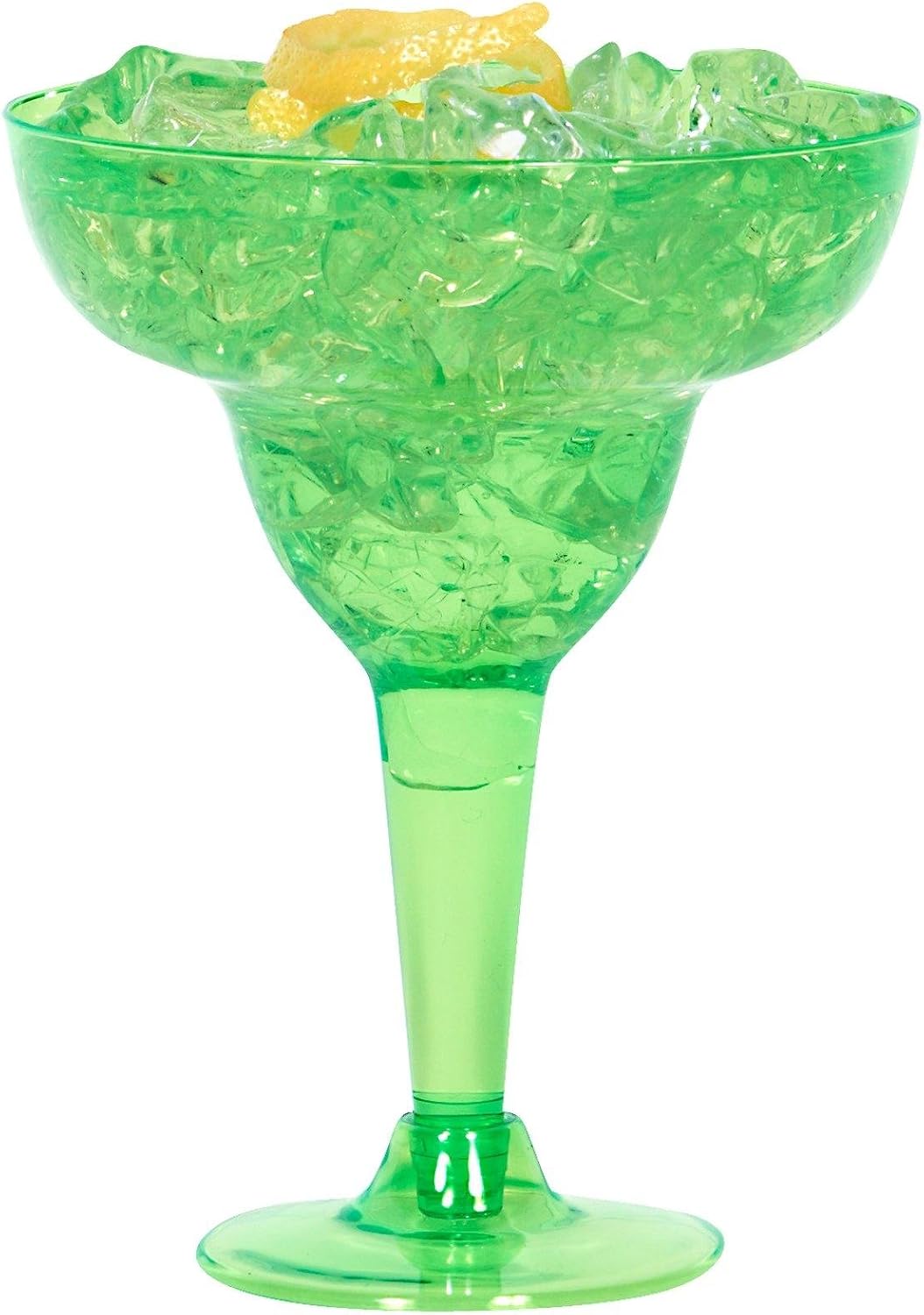 Amscan Green Margarita Party Glasses 11 oz., Pack of 20