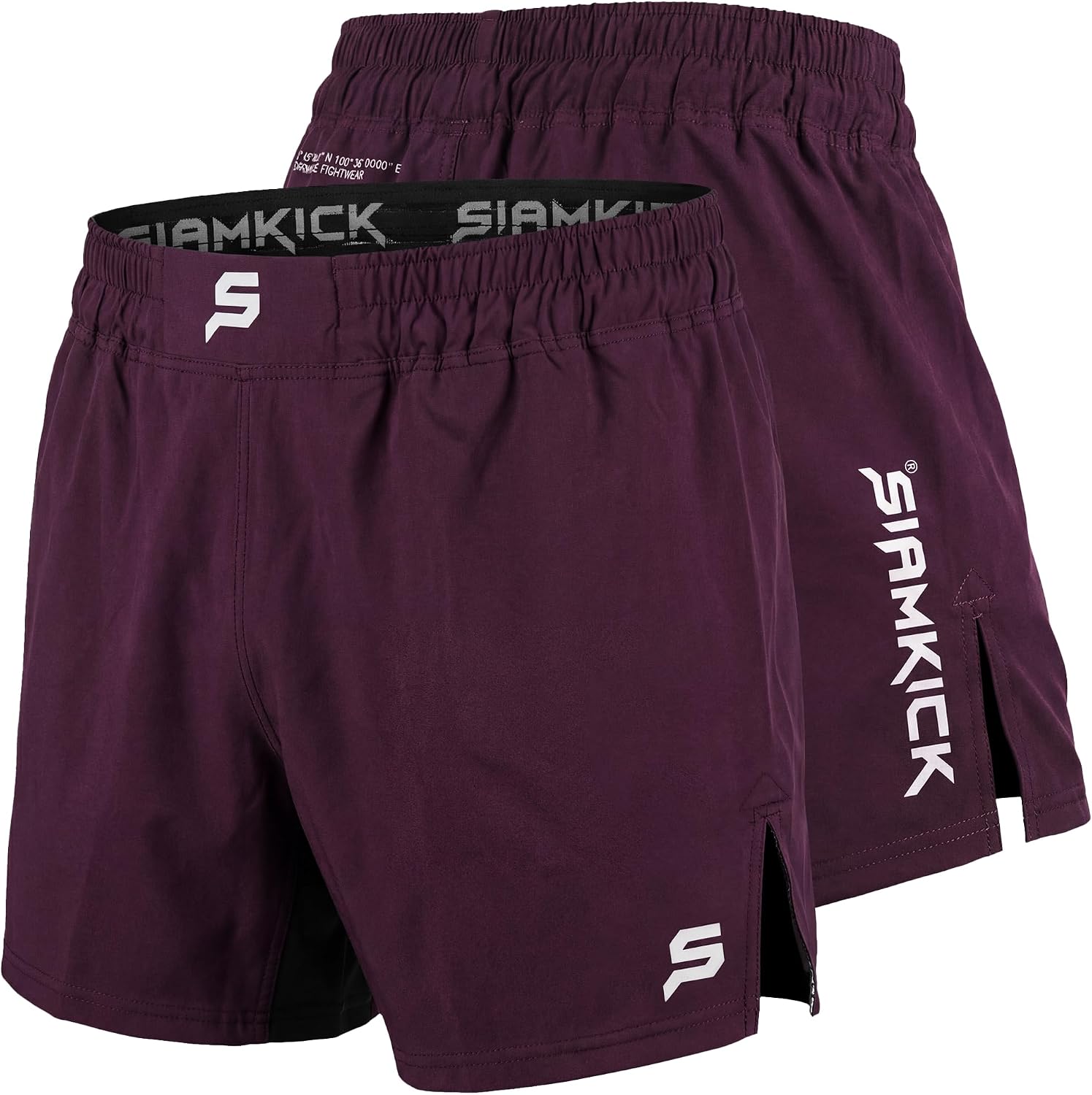 Pro MMA Shorts No-Gi BJJ Jiu Jitsu, Muay Thai, Grappling, Boxing, Kickboxing Fight Training Shorts for Men