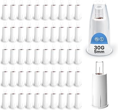 ONE-CARE Safety Pen Tips Plus 30G x 5mm, Comfort, Universal Design, Box of 100