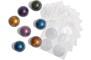 Reusable and Durable Coffee Filters for All-Around Pleasure: Geesta Reusable Aluminum Foil Seals (120 Pieces)