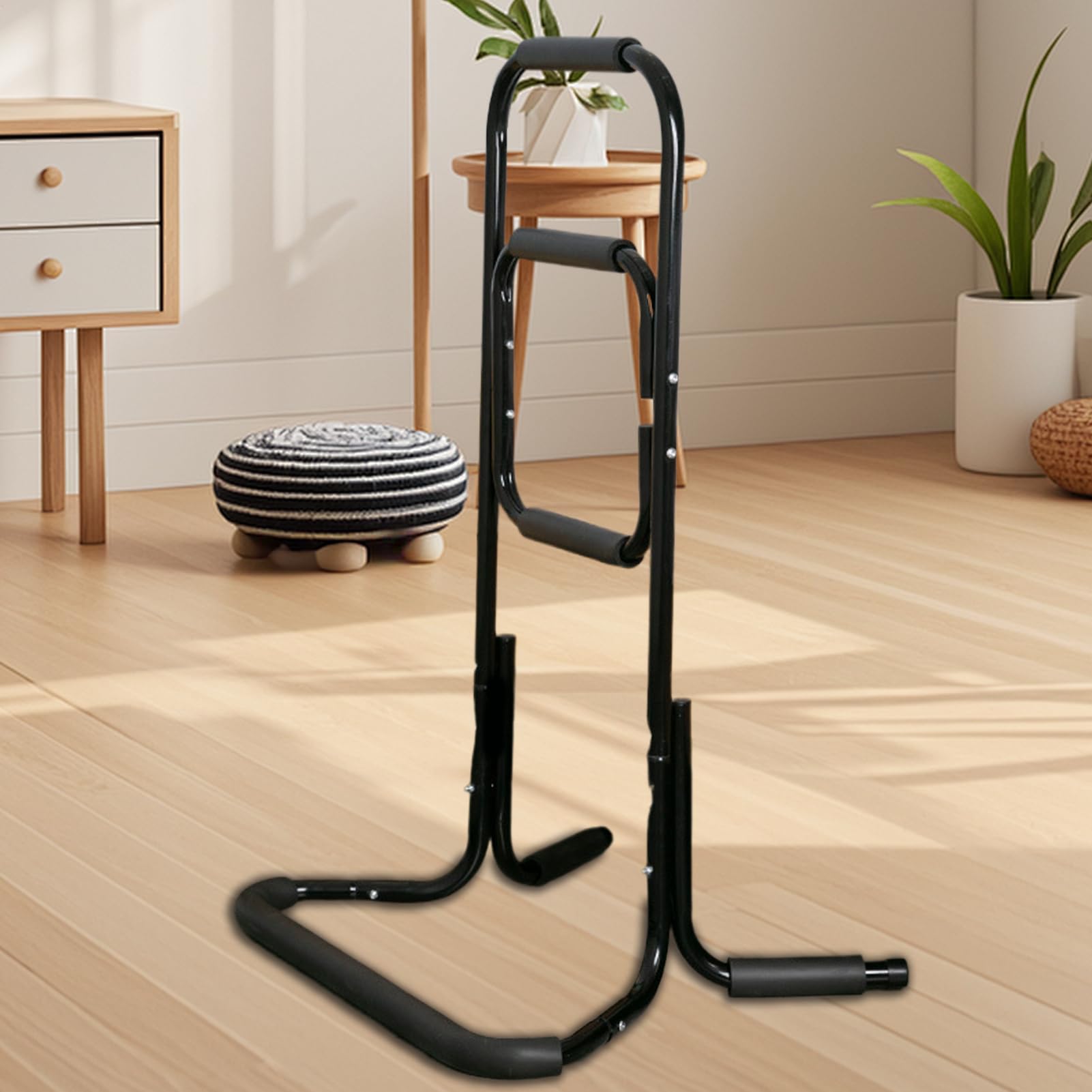 Mango de asistencia de pie, ayuda de movilidad portátil, 32 cm, 84 cm, soporte de elevación con agarre ergonómico, diseño ligero, 1 unidad para cama, silla, coche, hospital