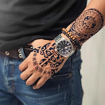 10 Pcs Celtic Viking Tattoos Nordic Viking Tattoos, Cool Bule