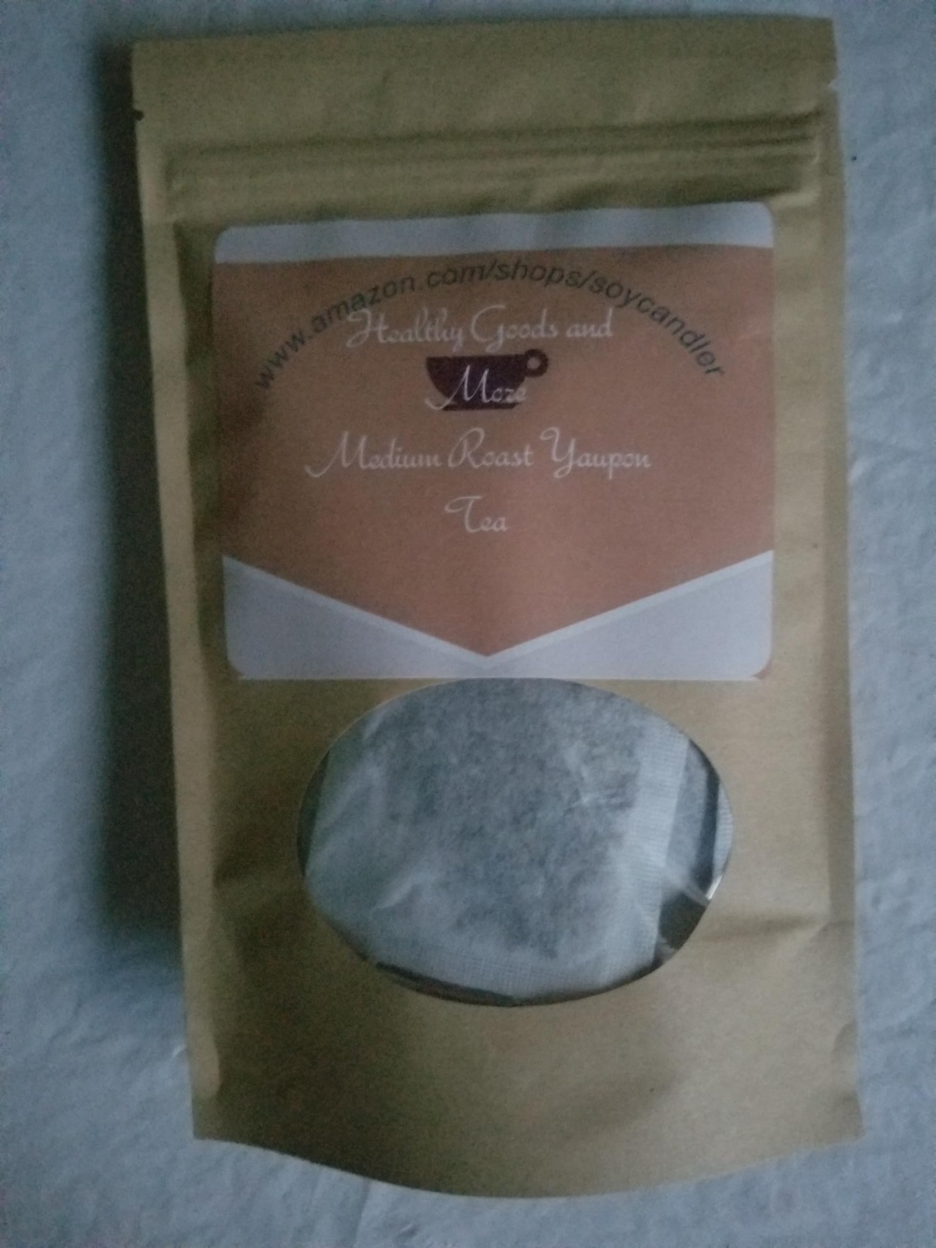 Medium Roast Regenerative Organic Yaupon Tea (Pack of 2-48 total tea bags)