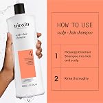Nioxin System 4 Scalp + Hair Thickening Shampoo for Colored, Dry, & Damaged Hair with Progressed Thinning | Maintain Vibrant Color | Cleanse, Nourish & Boost Hair Density with Niacinamide & Biotin | Gentle Scalp Cleansing