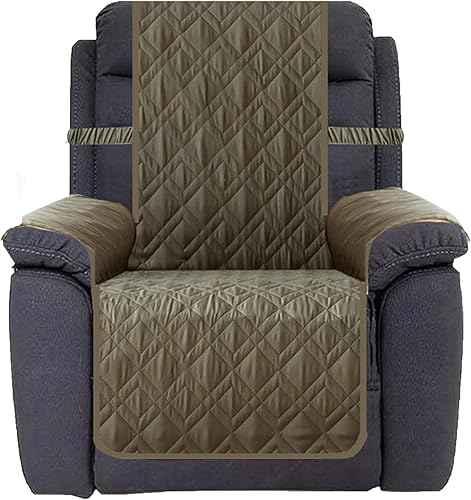 Miniatura 23 de Ameritex - Funda impermeable y antideslizante para sillón reclinable; cubierta de silla para perros; protector de muebles ideal para mascotas y