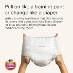 Coterie The Pant, Size 3, Pull Up Style Diapers for Sensitive Skin, Hypoallergenic, Super Absorbent Overnight Leak Protection, 12/24 M (14-24 lbs) 144 Count