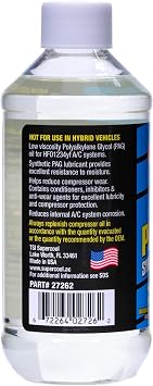 TSI Supercool 27262 1234yf PAG 46H Compressor Fluid 8oz 1-Pack