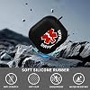 Funda para AirPods 4 2024 de Esposo con Apoyo Emocional, Cubierta Protectora de Silicona Suave con Llavero, Compatible con Carga Inalámbrica y por Cable, Luz LED Visible, Anti-Rayaduras Anti-Amarillamiento a prueba de Golpes para AirP 7