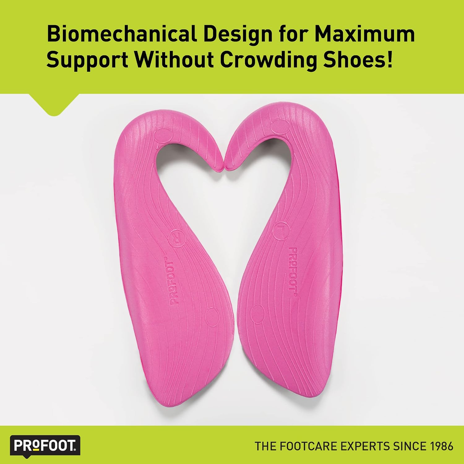 PROFOOT Posturthotic Orthotic Alignment Insole, Women 6-10