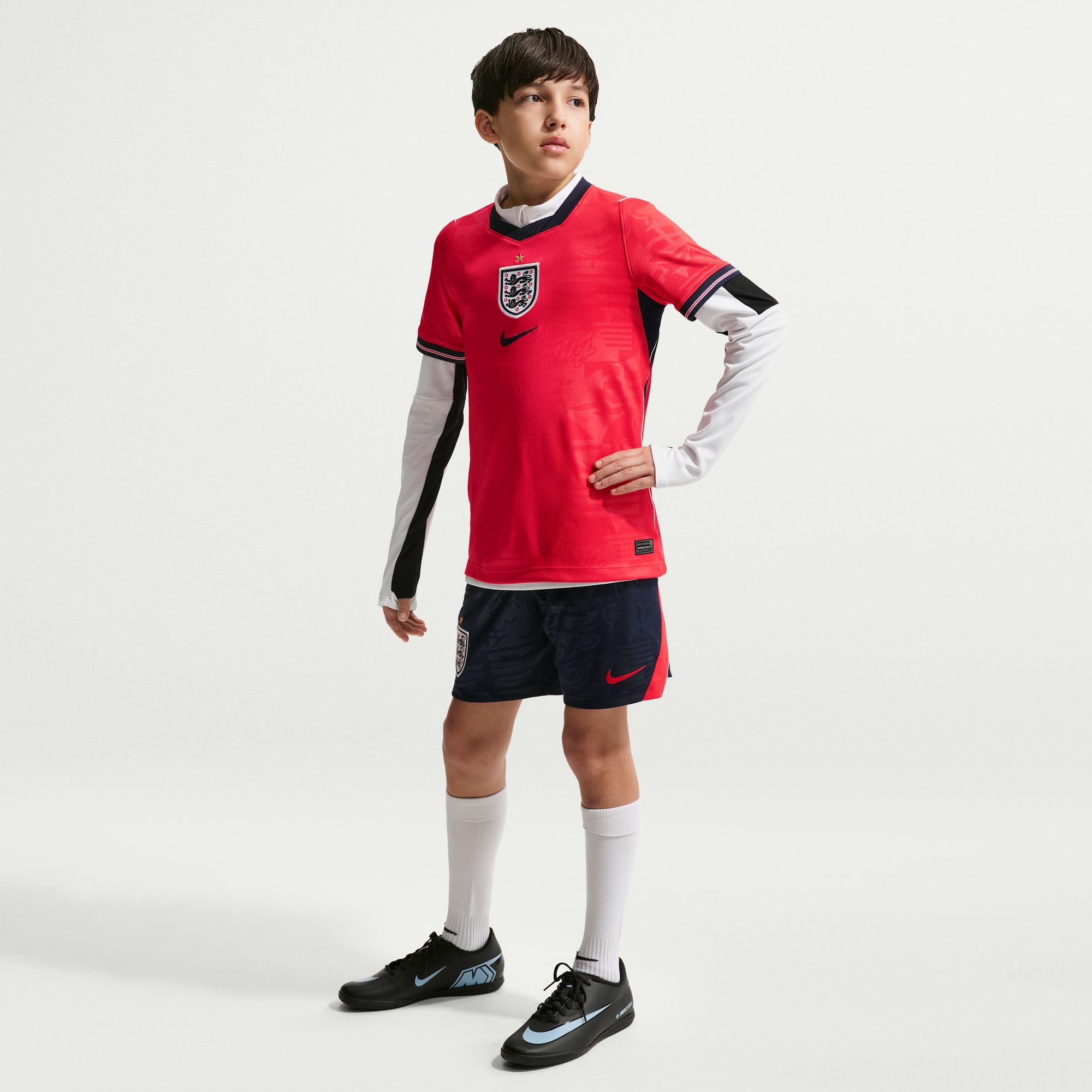 Nike England National Team Dri-fit Stadium Away Camiseta Unisex niños (Pack de 1)