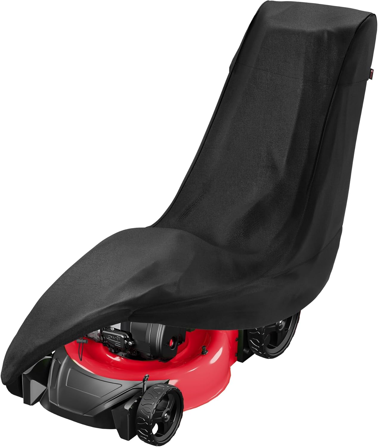 iBirdie Outdoor Waterproof Lawn Mower Cover for 24, 25, 26 inch Push Mowers, Heavy Duty 600D Weatherproof UV Resistant Protector