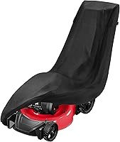 Vista 1 de iBirdie Cubierta impermeable para cortacésped de 24, 25, 26 pulgadas, resistente a la intemperie 600D, resistente a la intemperie, resistente a