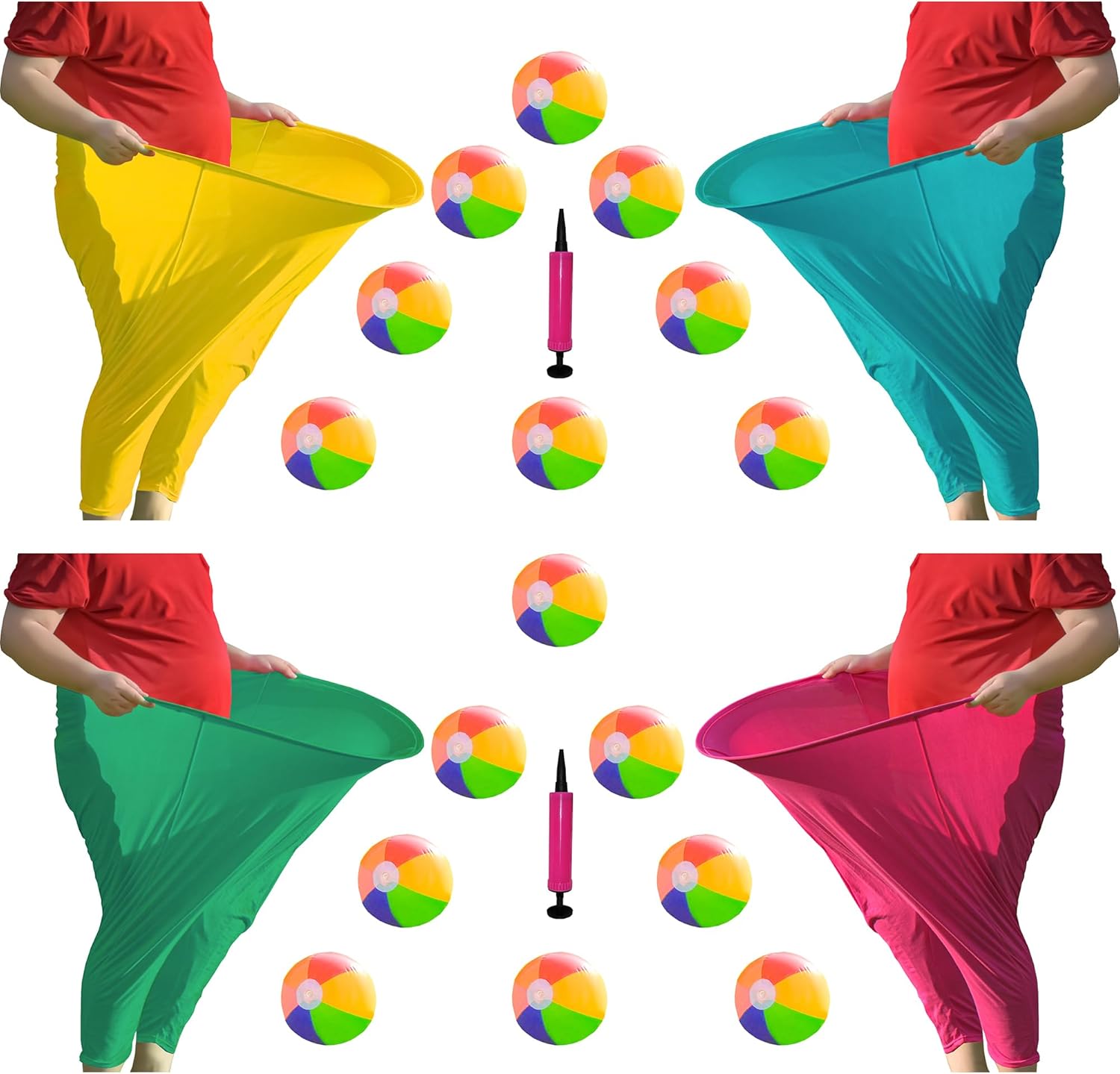 Granny Pants Yard Game, Giant Stretchy Pants Games for Family, Hilarious Game Set, Granny Pant Outdoor Party Games, Team Family Party Field Game Set