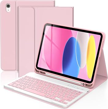 TQQ Keyboard Case for iPad A16 11th Generation 11"/10th Generation 10.9"