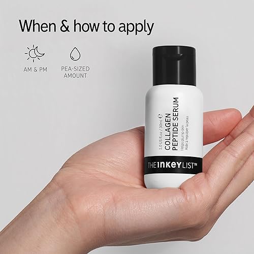Miniatura 4 de The INKEY List Suero de péptido de colágeno, suero facial para rellenar y reafirmar la piel, reduce las líneas finas y arrugas, 1.01 fl oz
