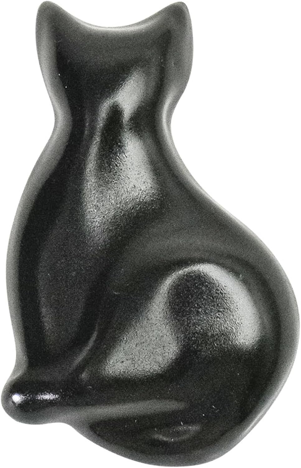 aito 111256 Cat Neco Chopsticks Rest, Approx. 2.4 x 1.6 inches (6 x 4 cm), Microwave, Dishwasher Safe, Black, Mino Ware, Made in Japan