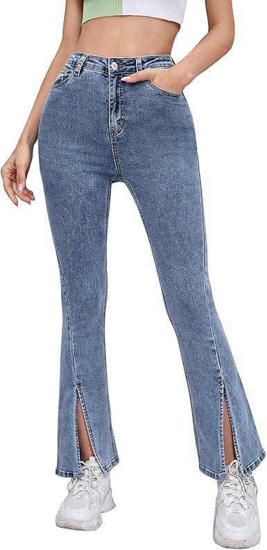 Womens slit jeans Clearance